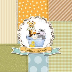 Image showing baby  shower card