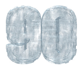 Image showing ice number