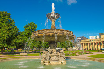 Image showing Schlossplatz (Castle square) Stuttgart