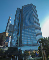 Image showing European Central Bank in Frankfurt