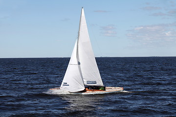 Image showing sailing race