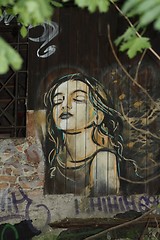 Image showing graffiti girl