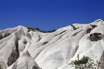 Image showing View of Cappadocia valley. Turkey, Goreme.