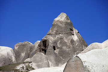 Image showing Cave house in Cappadocia. 