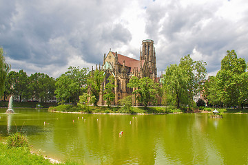 Image showing Johanneskirche Church, Stuttgart