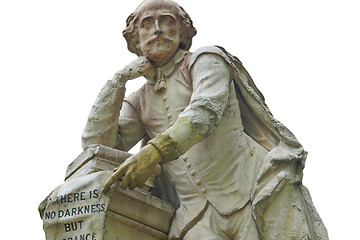 Image showing Shakespeare statue