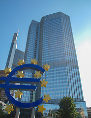 Image showing European Central Bank in Frankfurt