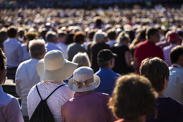 Image showing Large crowd of people