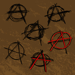 Image showing anarchy