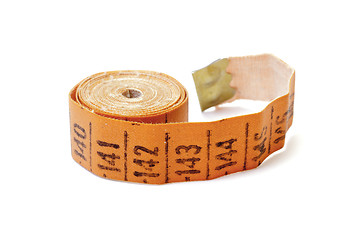 Image showing Measuring tape of the tailor