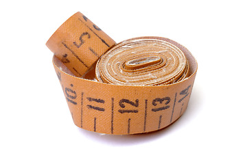 Image showing Measuring tape of the tailor