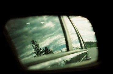 Image showing rear view mirrors