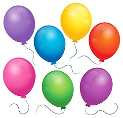 Image showing Balloons theme image 1