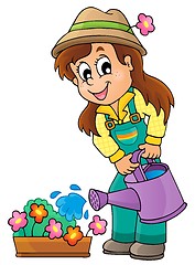 Image showing Image with gardener theme 1