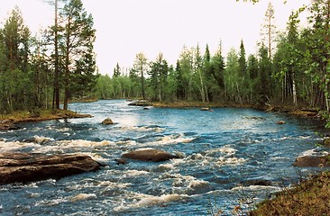 Image showing troubled river