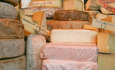Image showing Cheese market