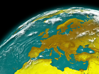 Image showing Europe on Earth