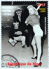 Image showing Marilyn Monroe - Niger Stamp #7