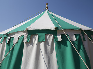 Image showing Medieval tent detail