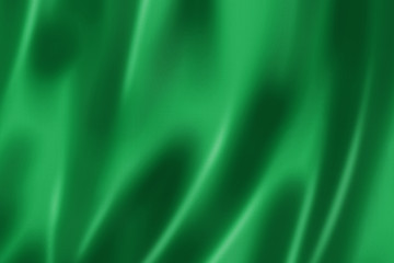 Image showing Green satin texture