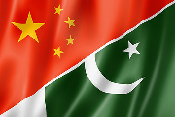 Image showing China and Pakistan flag