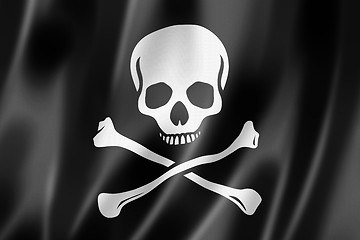 Image showing Pirate flag, Jolly Roger