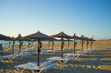 Image showing Beach equipment