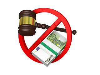 Image showing Stop corruption