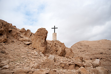 Image showing Holy land desert christianity