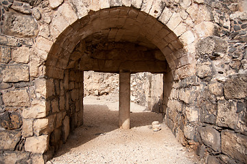 Image showing Ancient ruins in Israel travel