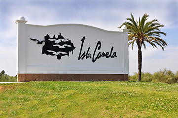 Image showing Isla Canela, in Spain