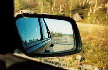 Image showing  rear view mirrors