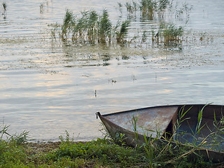 Image showing Abandoned boat