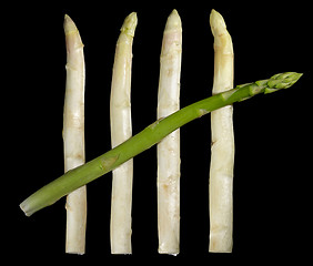 Image showing Asparagus