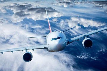 Image showing Passenger Airliner in the sky