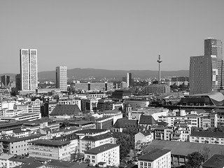 Image showing Aerial view of Frankfurt