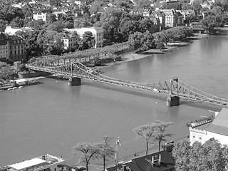 Image showing Aerial view of Frankfurt