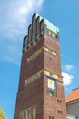 Image showing Wedding Tower in Darmstadt