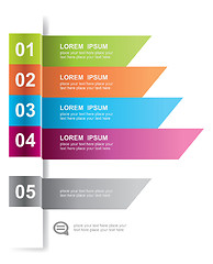 Image showing Modern design element template