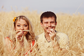 Image showing Young couple