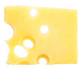 Image showing slice of cheese