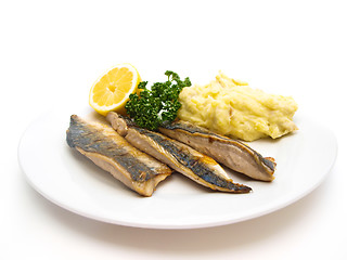 Image showing Fried mackerel