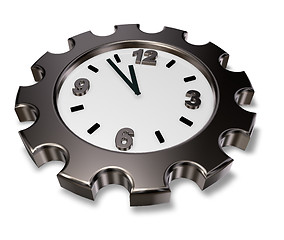 Image showing cogwheel watch