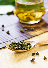Image showing Oolong Tea leaf
