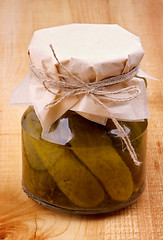 Image showing Pickled Cucumbers