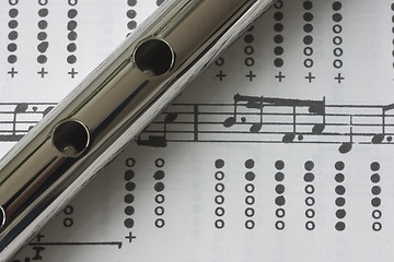 Image showing Tin whistle sheet music