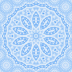 Image showing Abstract blue pattern