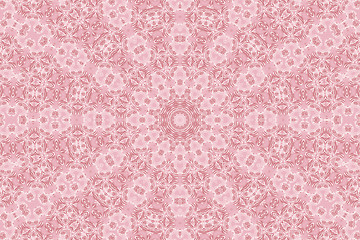 Image showing Abstract roses pattern 