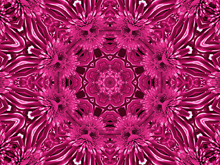 Image showing Flower abstract pattern