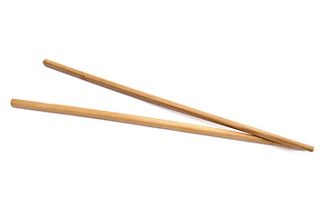 Image showing Wood chopsticks 